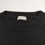 MARGARET HOWELL COTTON LINEN 定価30800円 578-3161001 ノースリーブニット ベスト 23SS ブラック レディース マーガレットハウエル【中古】5-0517M∞