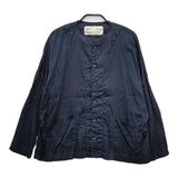 HARVESTY アトリエシャツ ATELIER SHIRTS A31801 ブラウス シャツ ネイビー レディース ハーベスティ【中古】5-0417M∞