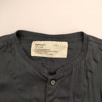 HARVESTY アトリエシャツ ATELIER SHIRTS A31801 ブラウス シャツ ネイビー レディース ハーベスティ【中古】5-0417M∞