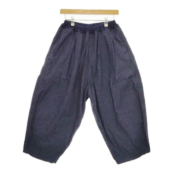 Ordinary fits ボールパンツ コットン イージーパンツ サイズ00 インディゴ パンツ ネイビー レディース オーディナリーフィッツ【中古】5-0407G∞