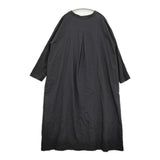 prit ウール綾織ストレッチバックタックフレアマキシワンピース ワンピース ブラック レディース プリット【中古】6-0126T♪