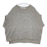quotidien ラムウール サイズF 日本製 ノースリーブニット ベスト グレー レディース コティディアン【中古】5-1111T△