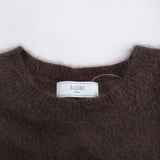 SLOBE IENA フォックスウールカシミヤプルオーバー 定価17600円 セーター ニット 24AW ブラウン レディース スローブイエナ【中古】5-0213T♪