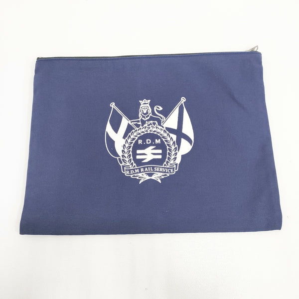 R&D.M.Co- 柄 ポーチ ネイビー レディース オールドマンズテーラー【中古】5-0502G◎
