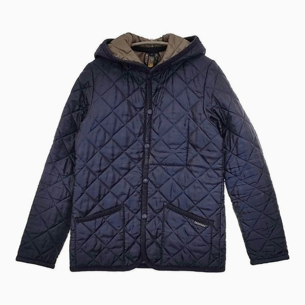 LAVENHAM キルティングジャケット 中綿 コート ネイビー レディース ラベンハム【中古】5-0818T∞