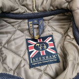 LAVENHAM キルティングジャケット 中綿 コート ネイビー レディース ラベンハム【中古】5-0818T∞