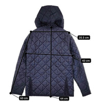 LAVENHAM キルティングジャケット 中綿 コート ネイビー レディース ラベンハム【中古】5-0818T∞