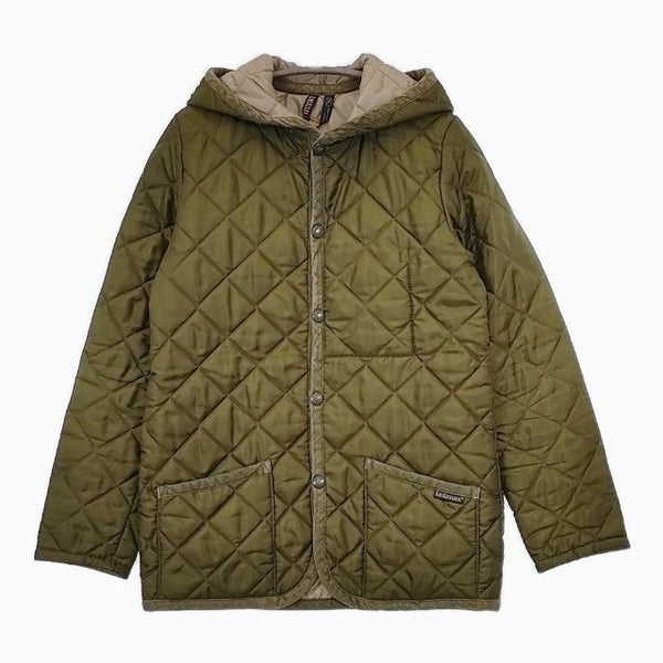 LAVENHAM キルティングジャケット 中綿 コート カーキ レディース ラベンハム【中古】5-0818T∞