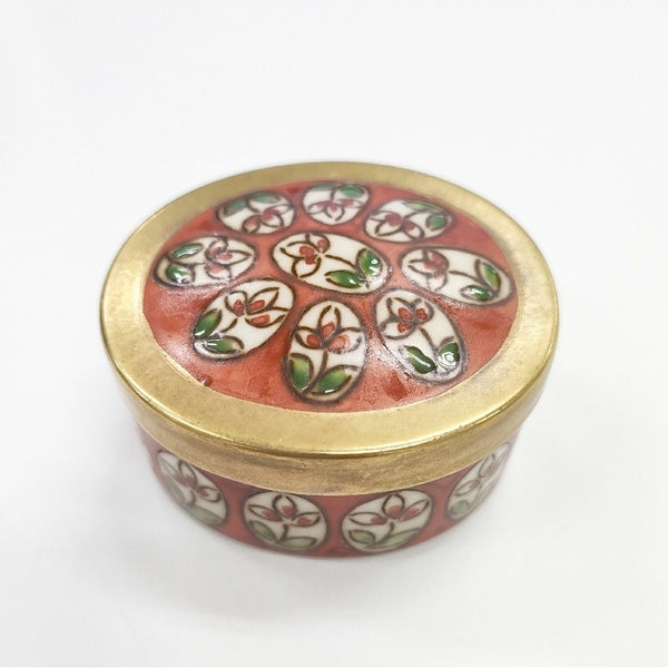 清山窯 ソフィア小 波佐見焼 その他雑貨 レッド ゴールド レディース【中古】5-0414G◎