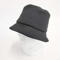PoisE ポイゼ CAHIER ウール シルク 定価25300円 サイズM ハット ブラック レディース【中古】5-0925T◎
