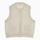 SM2 Samansa Mos2 2600464 ケーブル編みニットベスト ノースリーブ ベスト オフホワイト レディース サマンサモスモス【中古】5-0818T∞