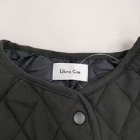 Libra Cue キルティングボリュームコート LBGFA1021001 コート ブラック レディース リブラキュー【中古】5-1008T♪