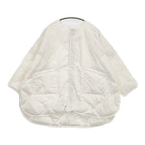 solamonat poche ライナーキルトジャケット ダウンコート 定価24200円 ダウンジャケット ホワイト レディース ソラモナポッシェ【中古】5-1210A♪