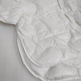 solamonat poche ライナーキルトジャケット ダウンコート 定価24200円 ダウンジャケット ホワイト レディース ソラモナポッシェ【中古】5-1210A♪