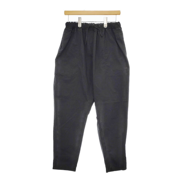 prit ウェットライクストレッチツイルサルエルパンツ 定価15180円 P91521 サルエルパンツ 24SS ブラック レディース プリット【中古】5-0228M♪