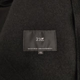 23区 jkwwcw0432 コンプレストパイル ライトアウター 46 定価37400円 オンワード樫山 ジャケット 24AW ブラック レディース 23区【中古】5-0228T♪