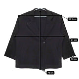23区 jkwwcw0432 コンプレストパイル ライトアウター 46 定価37400円 オンワード樫山 ジャケット 24AW ブラック レディース 23区【中古】5-0228T♪