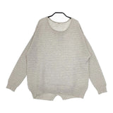 Conges payes/ADIEU TRISTESSE B3994RKW300 シルク混 セーター  ニット グレー レディース コンジェ ペイエ/アデュートリステス【中古】5-0502M△