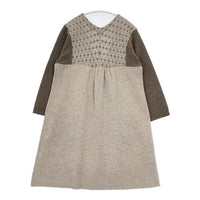 Conges payes/ADIEU TRISTESSE ウールニット ワンピース ベージュ レディース コンジェ ペイエ/アデュートリステス【中古】5-1013T∞