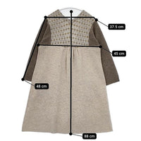 Conges payes/ADIEU TRISTESSE ウールニット ワンピース ベージュ レディース コンジェ ペイエ/アデュートリステス【中古】5-1013T∞