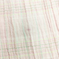 45R/45rpm チェック マフラー ストール ピンク レディース フォーティーファイブアールピーエム【中古】5-0414G◎