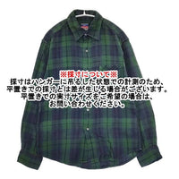 45R/45rpm NMD インド製 ブラックウォッチ タータンチェック 長袖シャツ グリーン レディース フォーティーファイブアールピーエム【中古】5-1013T∞