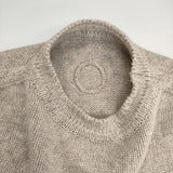 Atelier dantan Rude Wool Knit Vest 定価28600円 日本製 ウール ノースリーブニット ベスト ベージュ レディース アトリエダンタン【中古】5-1104T△