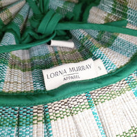 LORNA MURRAY カプリハット 帽子 サイズS ハット グリーン ベージュ レディース ローナマーレイ【中古】5-0414M◎