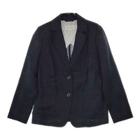 MACKINTOSH PHILOSOPHY リネン混 紺ブレ テーラードジャケット