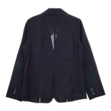 MACKINTOSH PHILOSOPHY リネン混 紺ブレ テーラードジャケット ネイビー レディース マッキントッシュフィロソフィー【中古】5-0503M∞