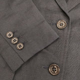 MACKINTOSH PHILOSOPHY リネン混 紺ブレ テーラードジャケット ネイビー レディース マッキントッシュフィロソフィー【中古】5-0503M∞