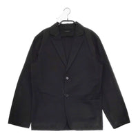 LENO H2101-JK001 2 BUTTON JACKET チノ コットン サイズ0 ジャケット ブラック レディース リノ【中古】5-0502M△