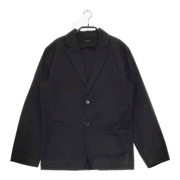 LENO H2101-JK001 2 BUTTON JACKET チノ コットン サイズ0 ジャケット ブラック レディース リノ【中古】5-0502M△