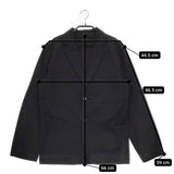 LENO H2101-JK001 2 BUTTON JACKET チノ コットン サイズ0 ジャケット ブラック レディース リノ【中古】5-0502M△