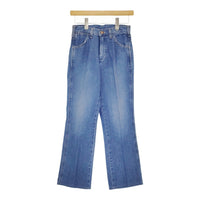 Wrangler Bshop別注 WS8221 フレアデニム ワンウォッシュ サイズXS デニムパンツ ブルー レディース ラングラー【中古】5-0325G♪