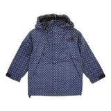 THE NORTH FACE NPJ10163 ノベルティスクープジャケット キッズ 100 マウンテンパーカー ネイビー ホワイト ザノースフェイス【中古】5-0325M♪