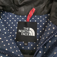 THE NORTH FACE NPJ10163 ノベルティスクープジャケット キッズ 100 マウンテンパーカー ネイビー ホワイト ザノースフェイス【中古】5-0325M♪