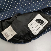 THE NORTH FACE NPJ10163 ノベルティスクープジャケット キッズ 100 マウンテンパーカー ネイビー ホワイト ザノースフェイス【中古】5-0325M♪