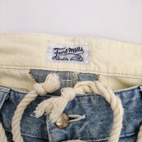 FORDMILLS/Lee サイズS 腰ひも付き デニムパンツ ライトブルー レディース フォードミルズ/リー【中古】5-0325G♪