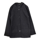 marimekko VILLIS ウール コート ブラック レディース マリメッコ【中古】5-1002T∞