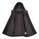 marimekko VILLIS ウール コート ブラック レディース マリメッコ【中古】5-1002T∞