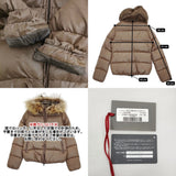 DUVETICA ADHARA アダラ ユナイテッドアローズ購入 正規品 サイズ40 ダウンジャケット ブラウン レディース デュベティカ【中古】5-1210A♪