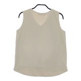 TITE IN THE STORE ノースリーブブラウス ガウチョパンツ セットアップ ベージュ レディース ティテインザストア【中古】5-0503M∞