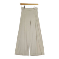 TITE IN THE STORE ノースリーブブラウス ガウチョパンツ セットアップ ベージュ レディース ティテインザストア【中古】5-0503M∞