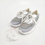 Lucida ルシーダ グリッター 35サイズ スニーカー グレー シルバー レディース【中古】5-1203G◎