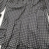 HYKE FD SQUARE PATTERN BOSOM DRESS 232-16191 008 サイズ2 ワンピース 23AW ブラック ホワイト レディース ハイク【中古】5-0311M♪