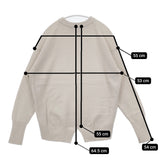 23区 ウール カシミヤ混 サイズ38 セーター ニット グレージュ レディース 23区【中古】5-1104T△