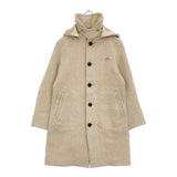 Danton ウールモッサロングコート JD-8457 サイズ34 コート ベージュ レディース ダントン【中古】5-1210A♪