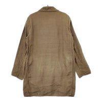 ARMEN フランス製 リネン コート カーキ系 レディース アーメン【中古】5-0503M∞