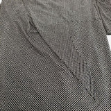 ivory court 総柄 ポリエステル ドット ワンピース ブラック ベージュ レディース アイボリーコート【中古】5-0325M♪